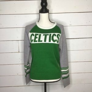 New Touch Alyssa Milano NBA Boston Celtics Sweater